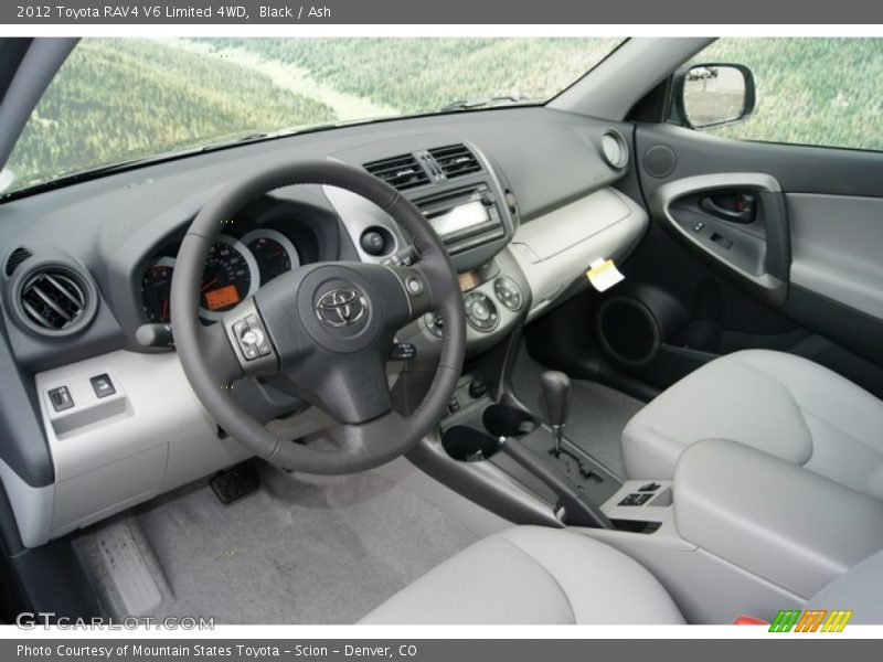  2012 RAV4 V6 Limited 4WD Ash Interior