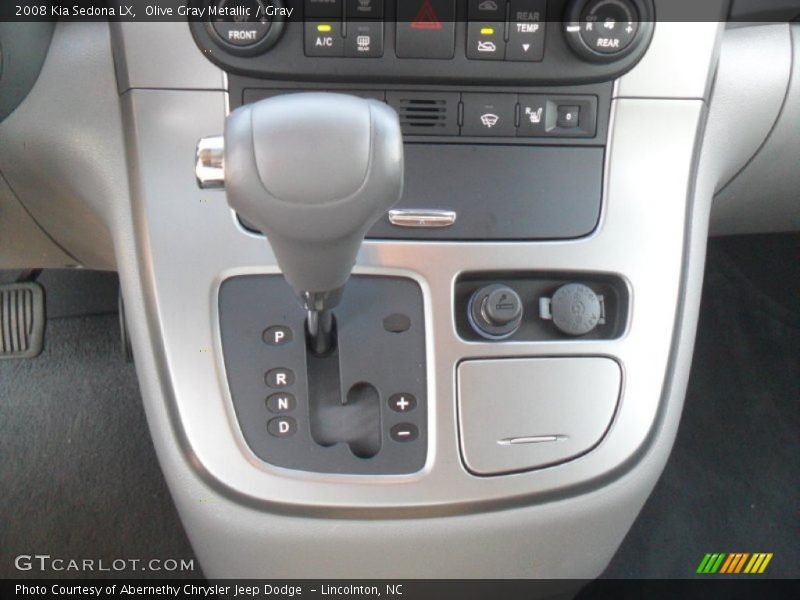  2008 Sedona LX 5 Speed Automatic Shifter