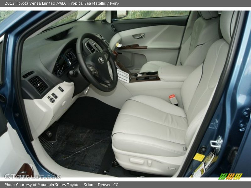  2012 Venza Limited AWD Ivory Interior