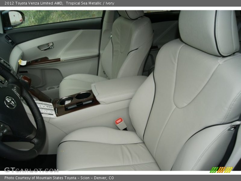 Tropical Sea Metallic / Ivory 2012 Toyota Venza Limited AWD