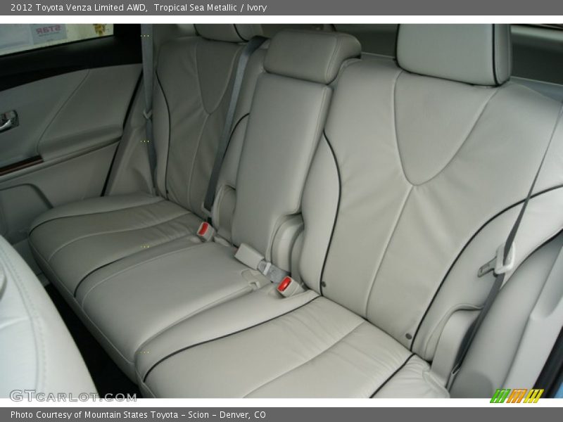 Tropical Sea Metallic / Ivory 2012 Toyota Venza Limited AWD