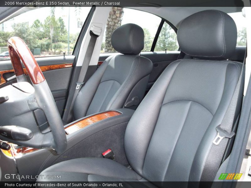 Pewter Metallic / Charcoal 2006 Mercedes-Benz E 350 Sedan