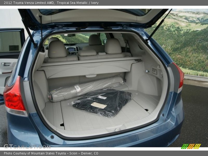 Tropical Sea Metallic / Ivory 2012 Toyota Venza Limited AWD