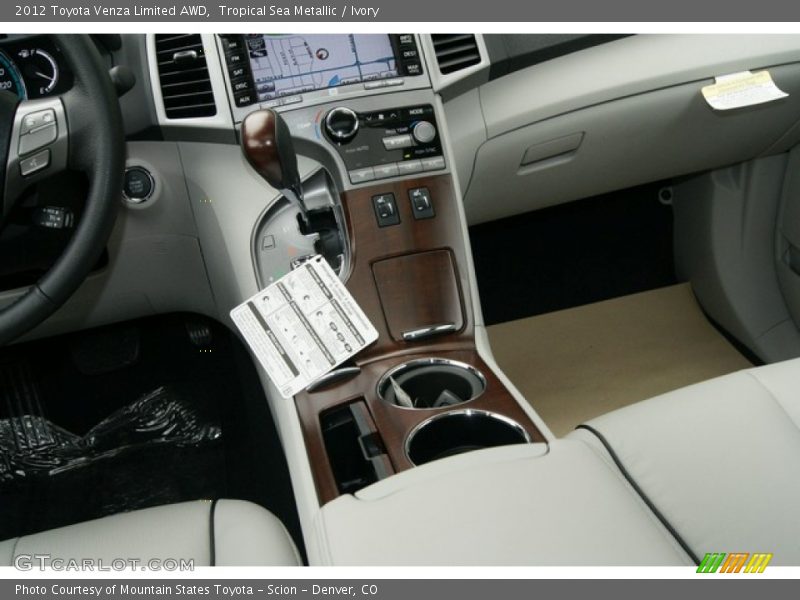 Tropical Sea Metallic / Ivory 2012 Toyota Venza Limited AWD