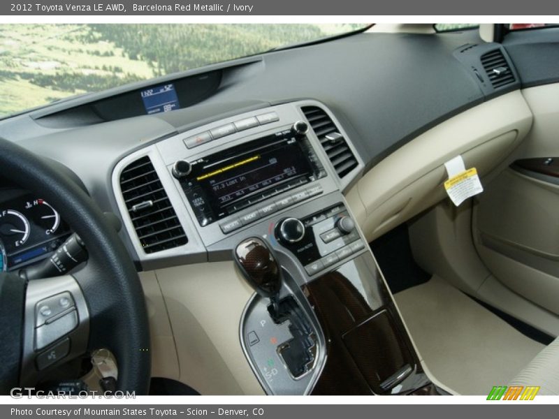 Barcelona Red Metallic / Ivory 2012 Toyota Venza LE AWD