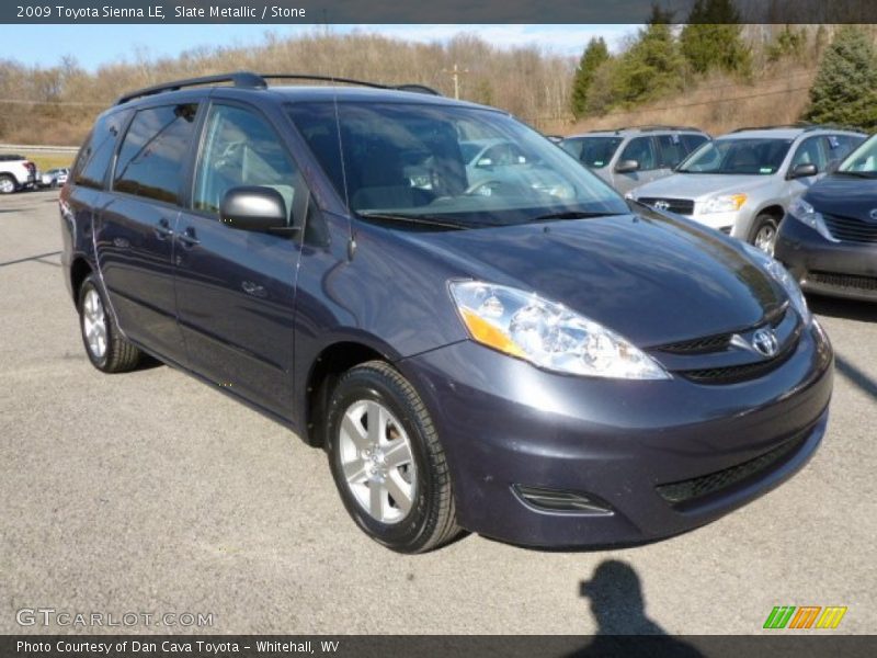 Slate Metallic / Stone 2009 Toyota Sienna LE