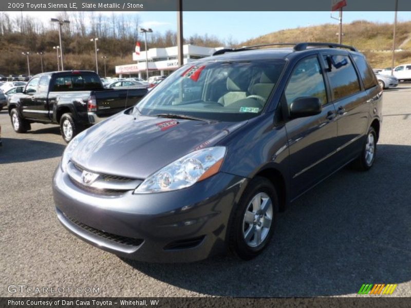 Slate Metallic / Stone 2009 Toyota Sienna LE