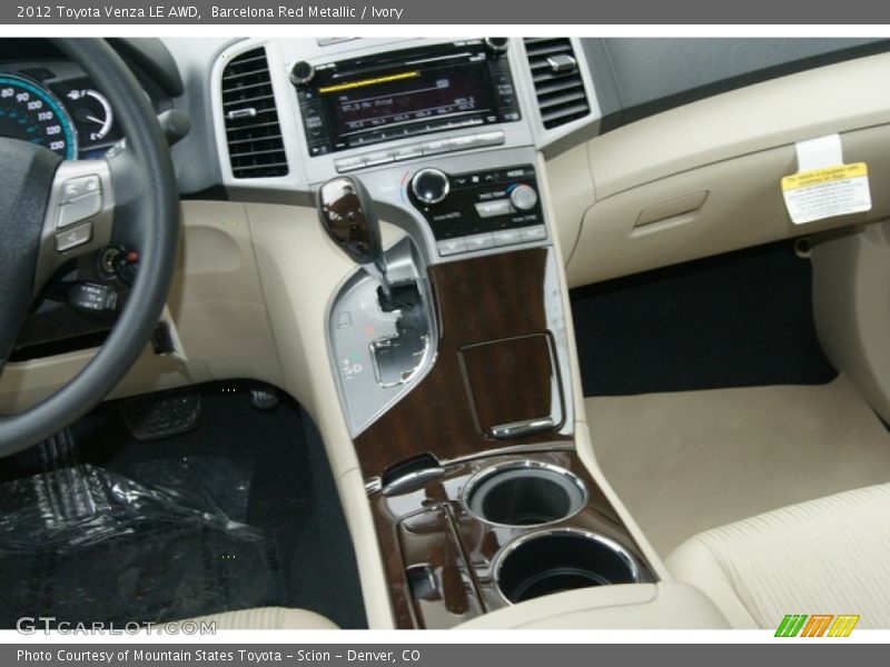 Barcelona Red Metallic / Ivory 2012 Toyota Venza LE AWD