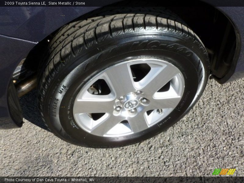 Slate Metallic / Stone 2009 Toyota Sienna LE