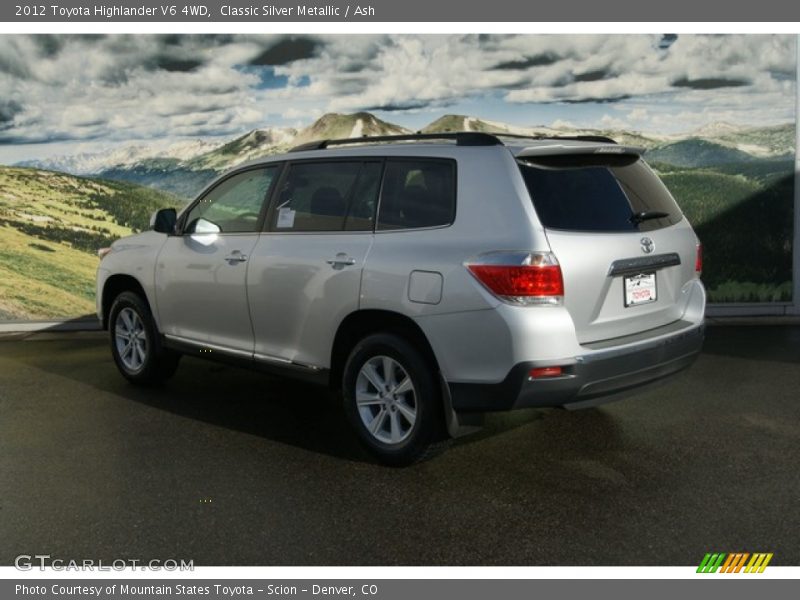 Classic Silver Metallic / Ash 2012 Toyota Highlander V6 4WD