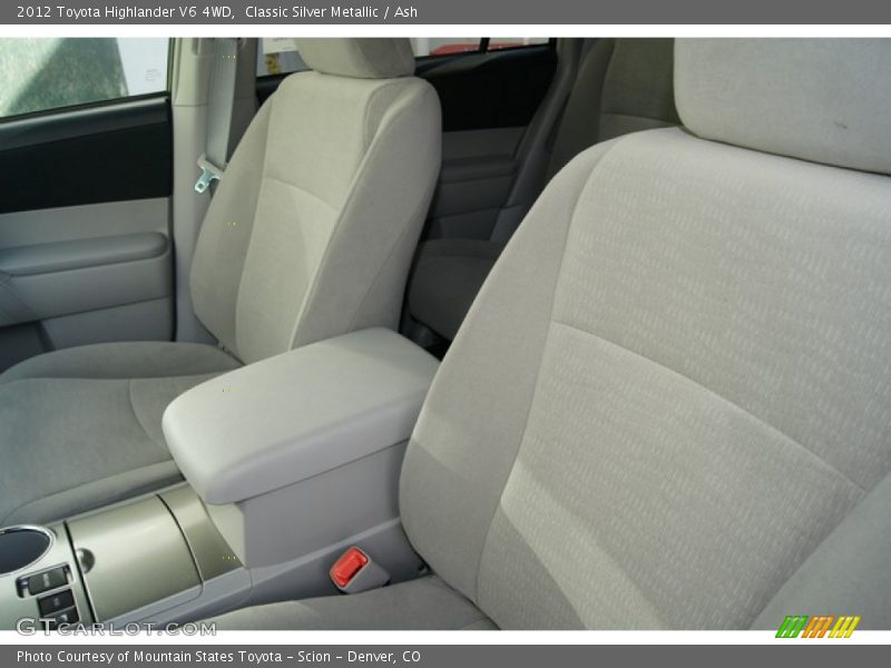 Classic Silver Metallic / Ash 2012 Toyota Highlander V6 4WD