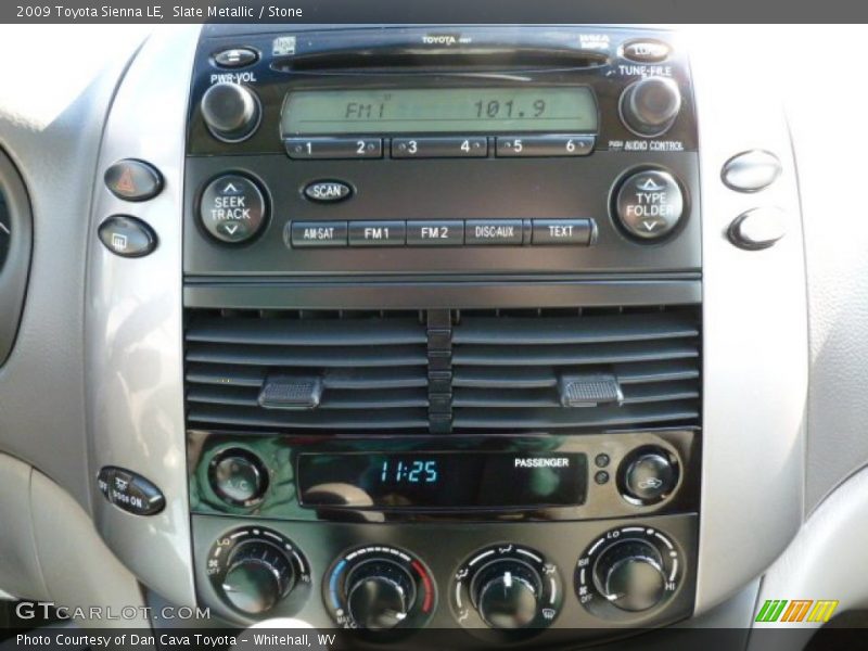 Slate Metallic / Stone 2009 Toyota Sienna LE