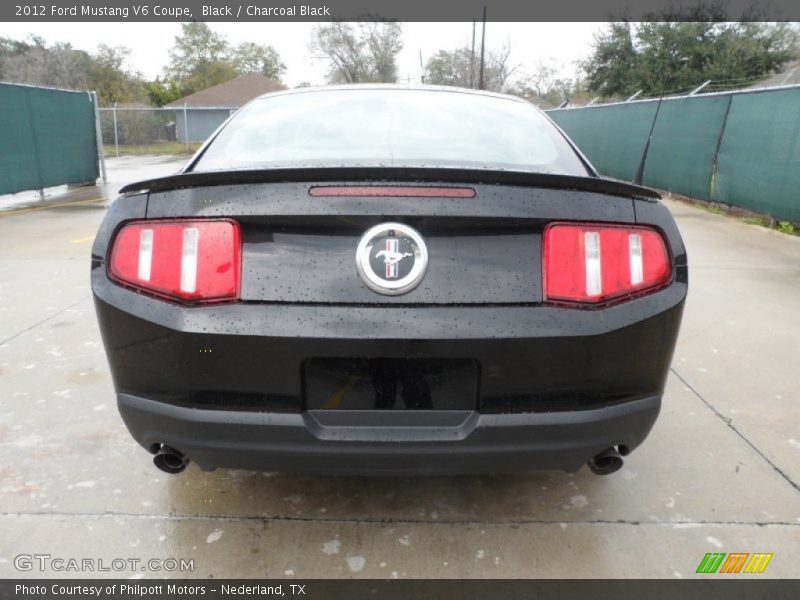 Black / Charcoal Black 2012 Ford Mustang V6 Coupe