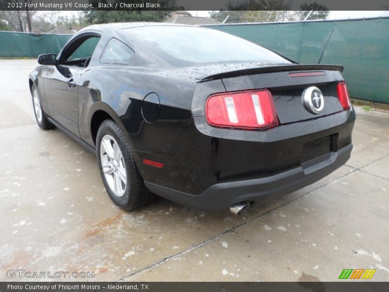 Black / Charcoal Black 2012 Ford Mustang V6 Coupe