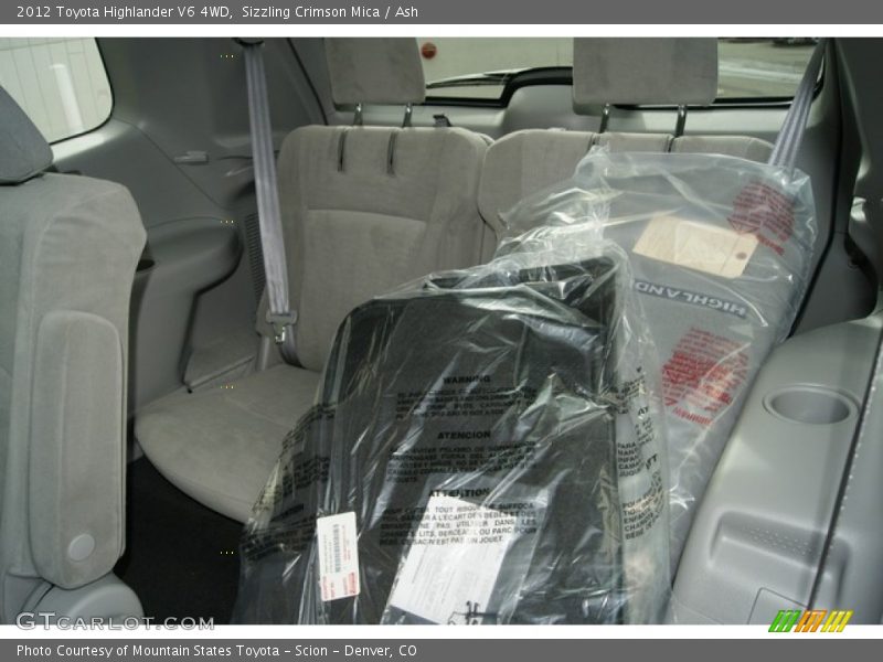 Sizzling Crimson Mica / Ash 2012 Toyota Highlander V6 4WD