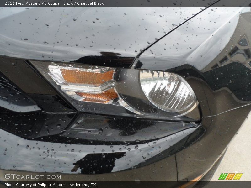 Black / Charcoal Black 2012 Ford Mustang V6 Coupe