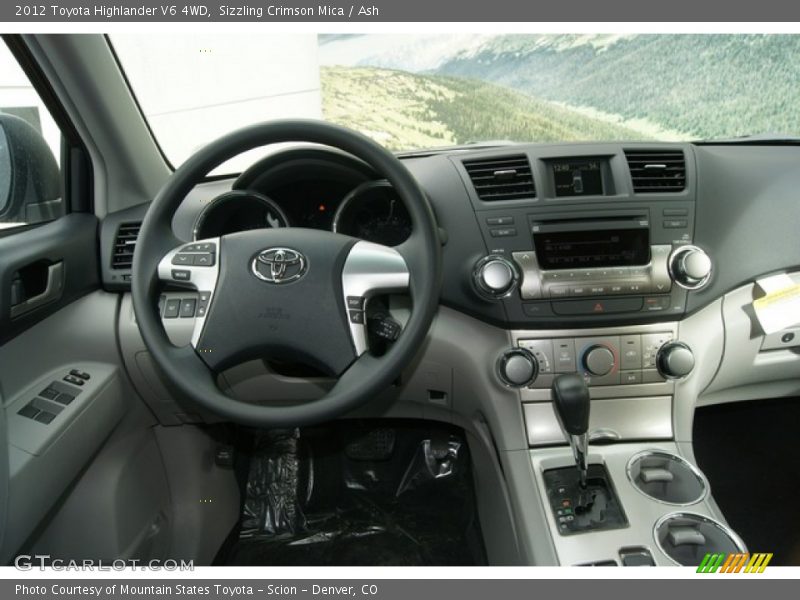 Sizzling Crimson Mica / Ash 2012 Toyota Highlander V6 4WD