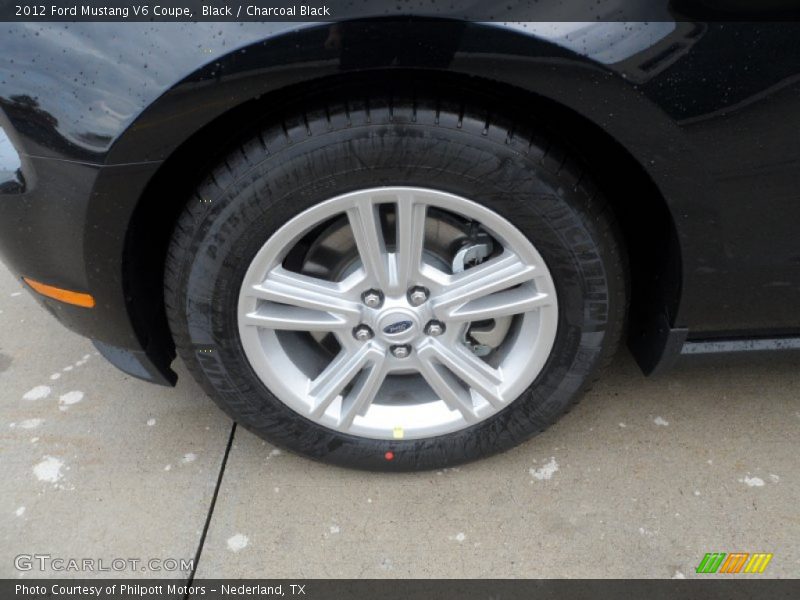 Black / Charcoal Black 2012 Ford Mustang V6 Coupe