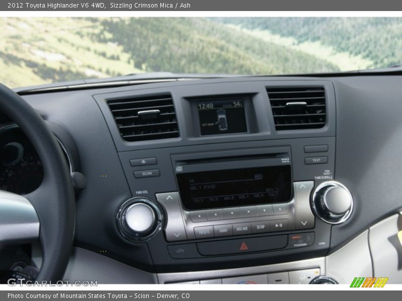 Sizzling Crimson Mica / Ash 2012 Toyota Highlander V6 4WD