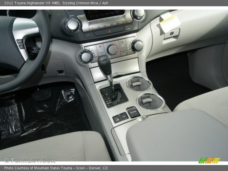 Sizzling Crimson Mica / Ash 2012 Toyota Highlander V6 4WD