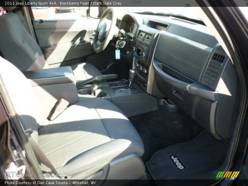 Blackberry Pearl / Dark Slate Gray 2011 Jeep Liberty Sport 4x4