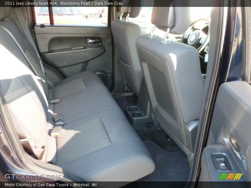 Blackberry Pearl / Dark Slate Gray 2011 Jeep Liberty Sport 4x4
