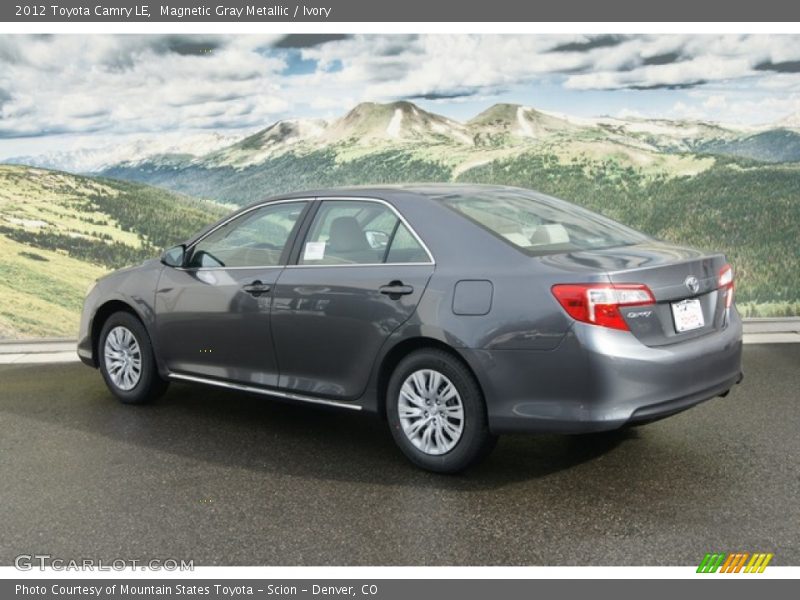 Magnetic Gray Metallic / Ivory 2012 Toyota Camry LE