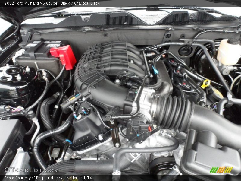 Black / Charcoal Black 2012 Ford Mustang V6 Coupe
