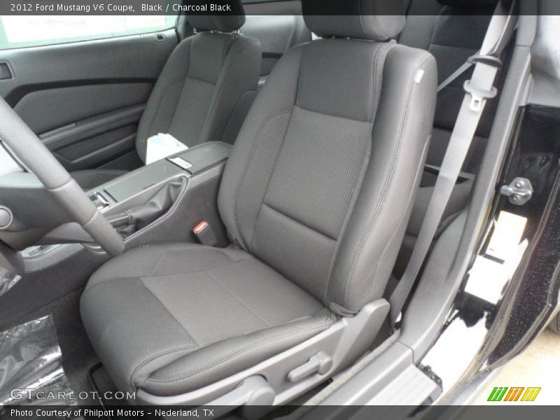 Black / Charcoal Black 2012 Ford Mustang V6 Coupe