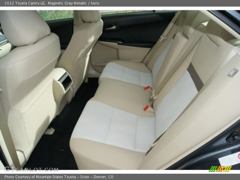 Magnetic Gray Metallic / Ivory 2012 Toyota Camry LE