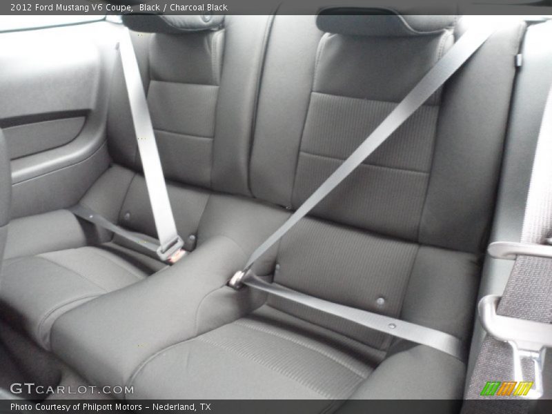 Black / Charcoal Black 2012 Ford Mustang V6 Coupe