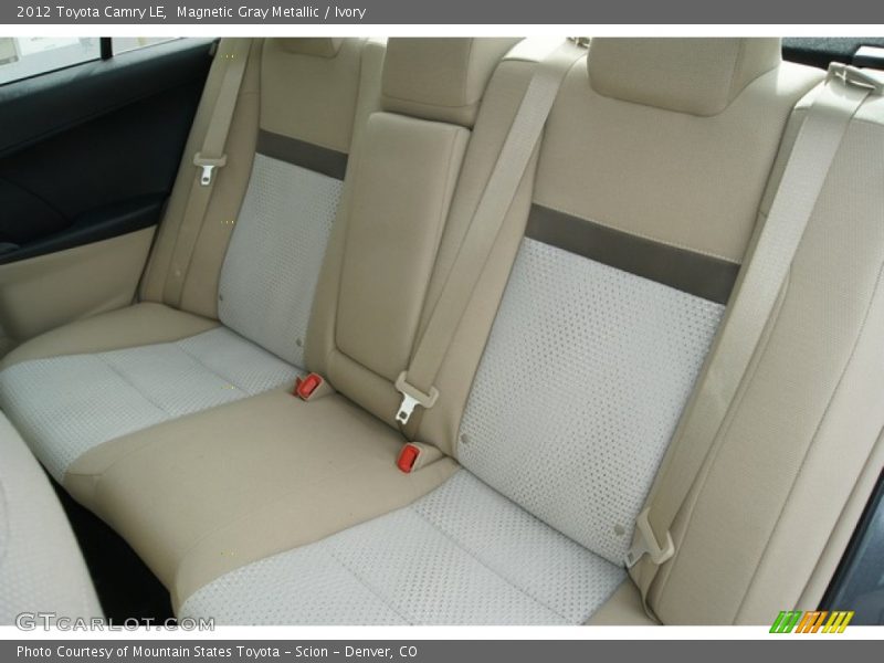 Magnetic Gray Metallic / Ivory 2012 Toyota Camry LE