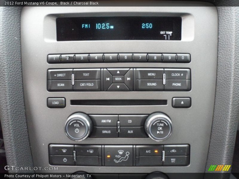 Black / Charcoal Black 2012 Ford Mustang V6 Coupe