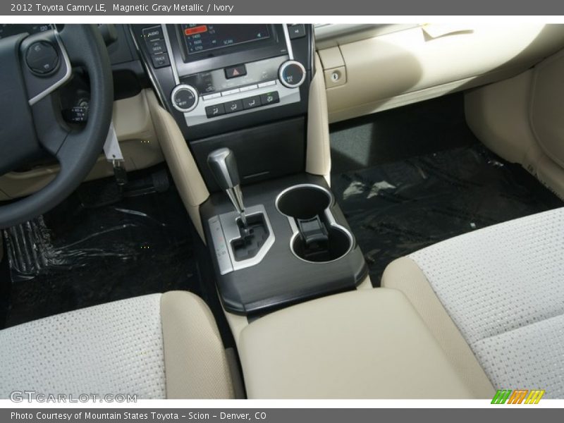 Magnetic Gray Metallic / Ivory 2012 Toyota Camry LE
