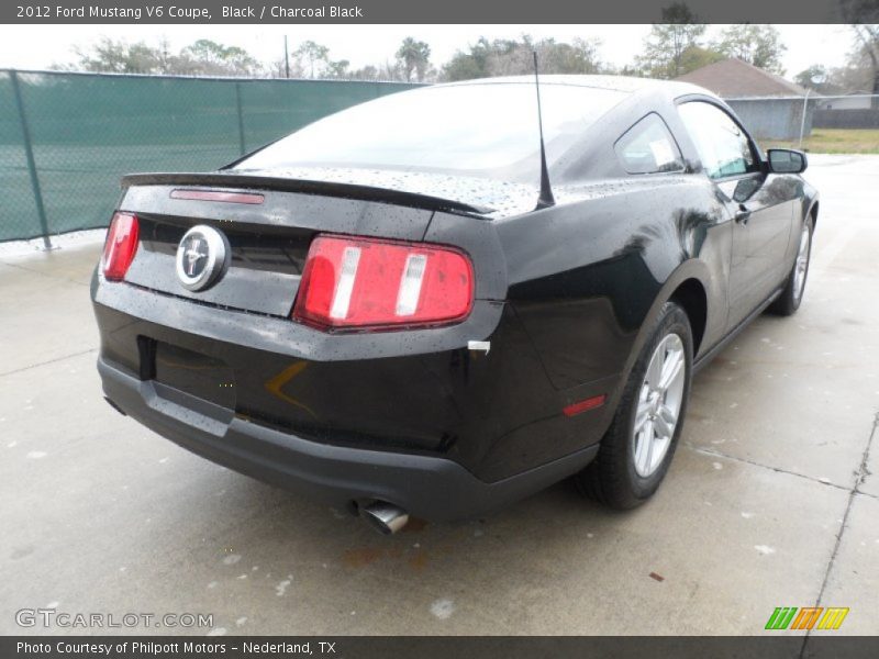 Black / Charcoal Black 2012 Ford Mustang V6 Coupe