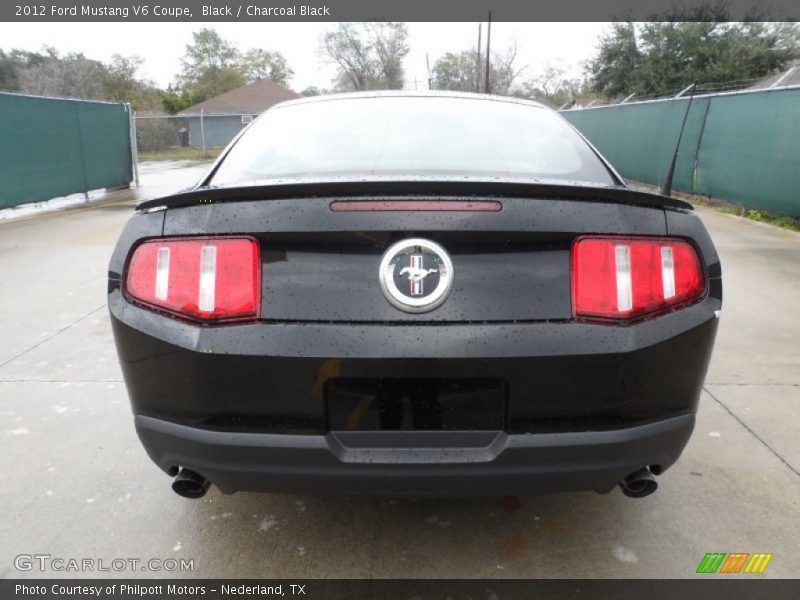 Black / Charcoal Black 2012 Ford Mustang V6 Coupe