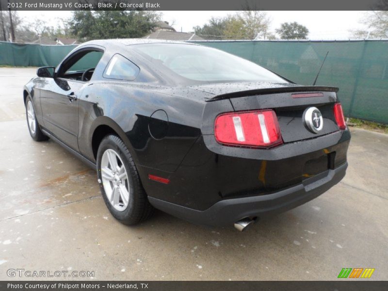 Black / Charcoal Black 2012 Ford Mustang V6 Coupe