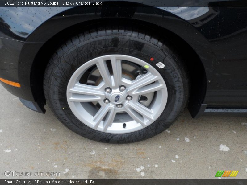 Black / Charcoal Black 2012 Ford Mustang V6 Coupe