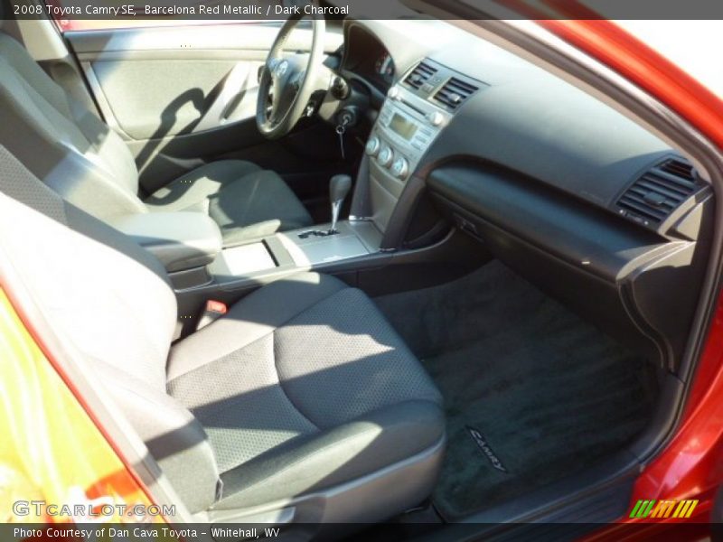 Barcelona Red Metallic / Dark Charcoal 2008 Toyota Camry SE