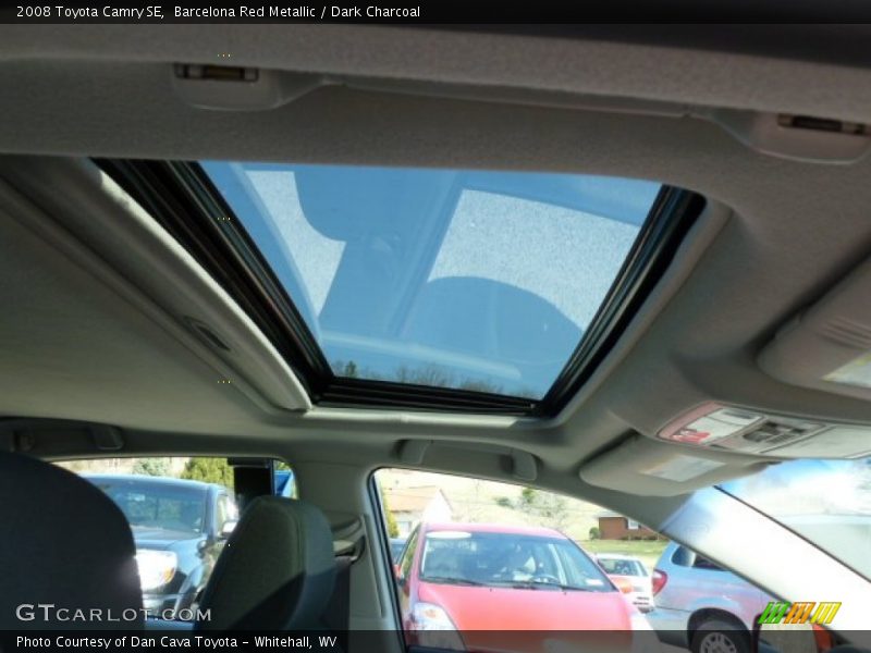 Barcelona Red Metallic / Dark Charcoal 2008 Toyota Camry SE