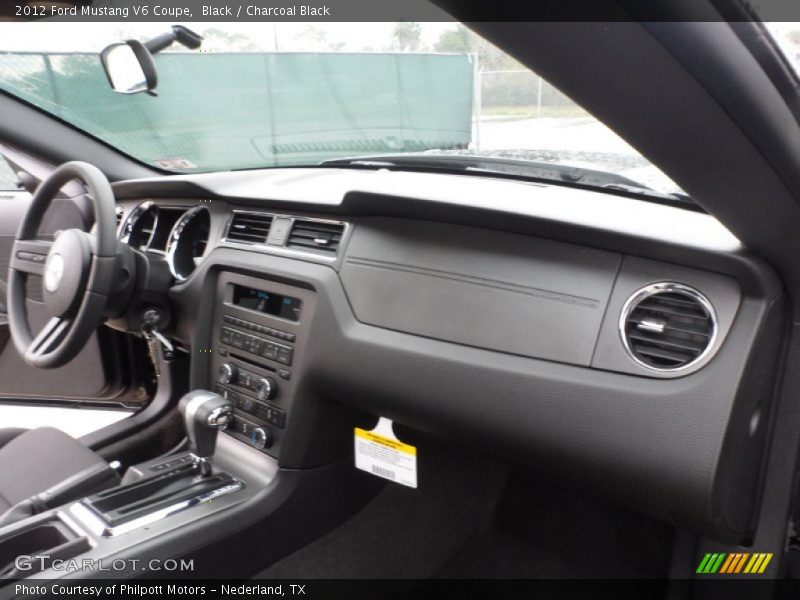 Black / Charcoal Black 2012 Ford Mustang V6 Coupe