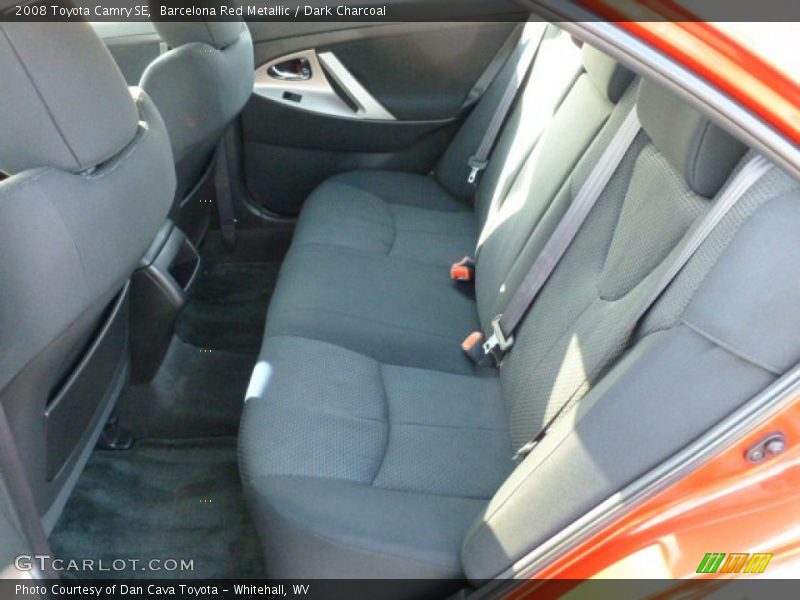 Barcelona Red Metallic / Dark Charcoal 2008 Toyota Camry SE