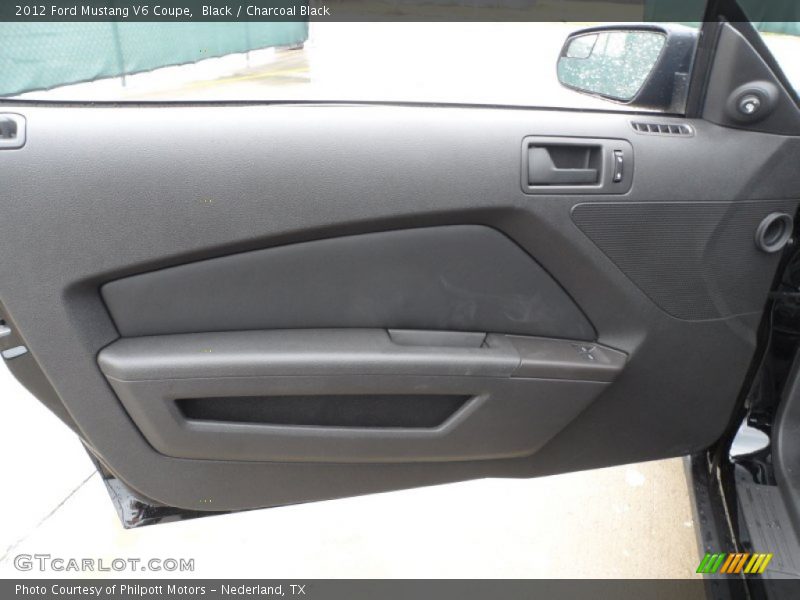 Black / Charcoal Black 2012 Ford Mustang V6 Coupe