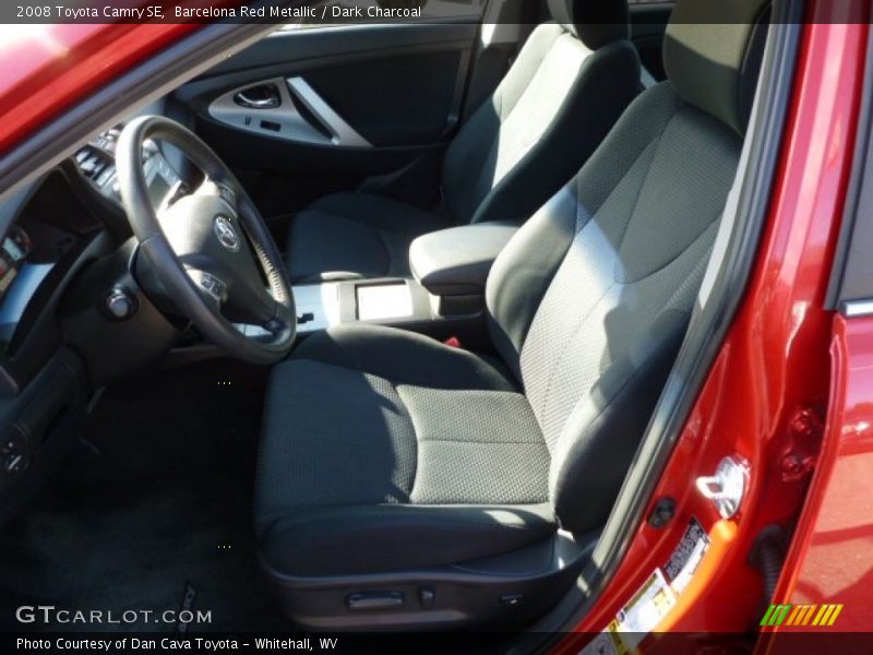Barcelona Red Metallic / Dark Charcoal 2008 Toyota Camry SE