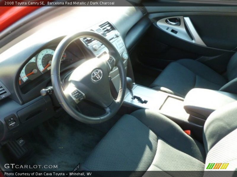 Barcelona Red Metallic / Dark Charcoal 2008 Toyota Camry SE
