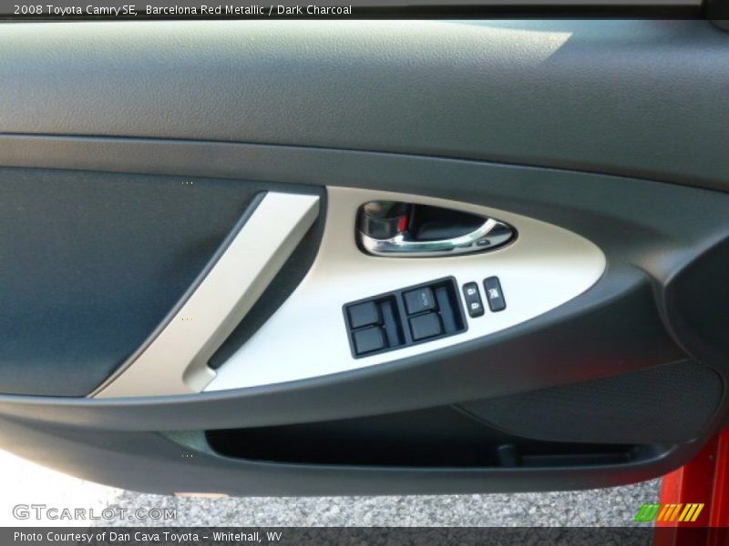 Barcelona Red Metallic / Dark Charcoal 2008 Toyota Camry SE