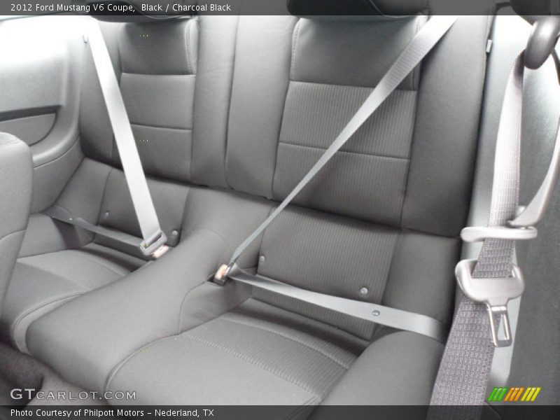 Black / Charcoal Black 2012 Ford Mustang V6 Coupe