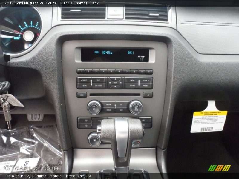 Black / Charcoal Black 2012 Ford Mustang V6 Coupe
