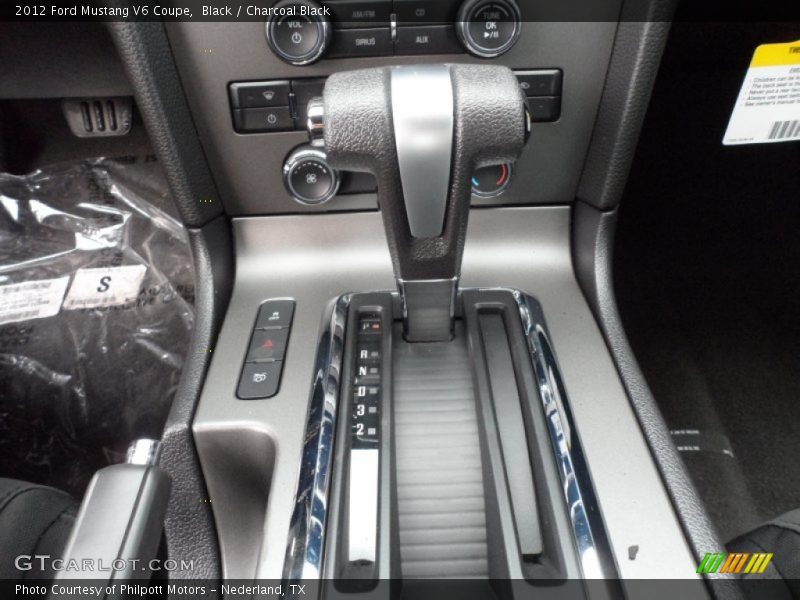 Black / Charcoal Black 2012 Ford Mustang V6 Coupe