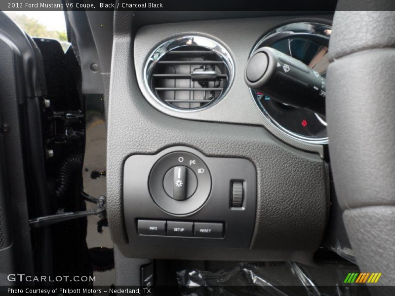 Black / Charcoal Black 2012 Ford Mustang V6 Coupe
